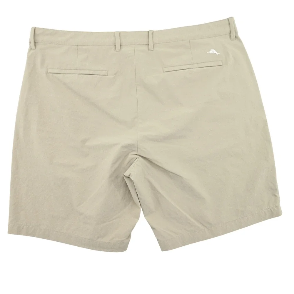 Tommy Bahama Chip Shot Shorts Mens 42x9 Khaki IslandZone Casual Relaxed